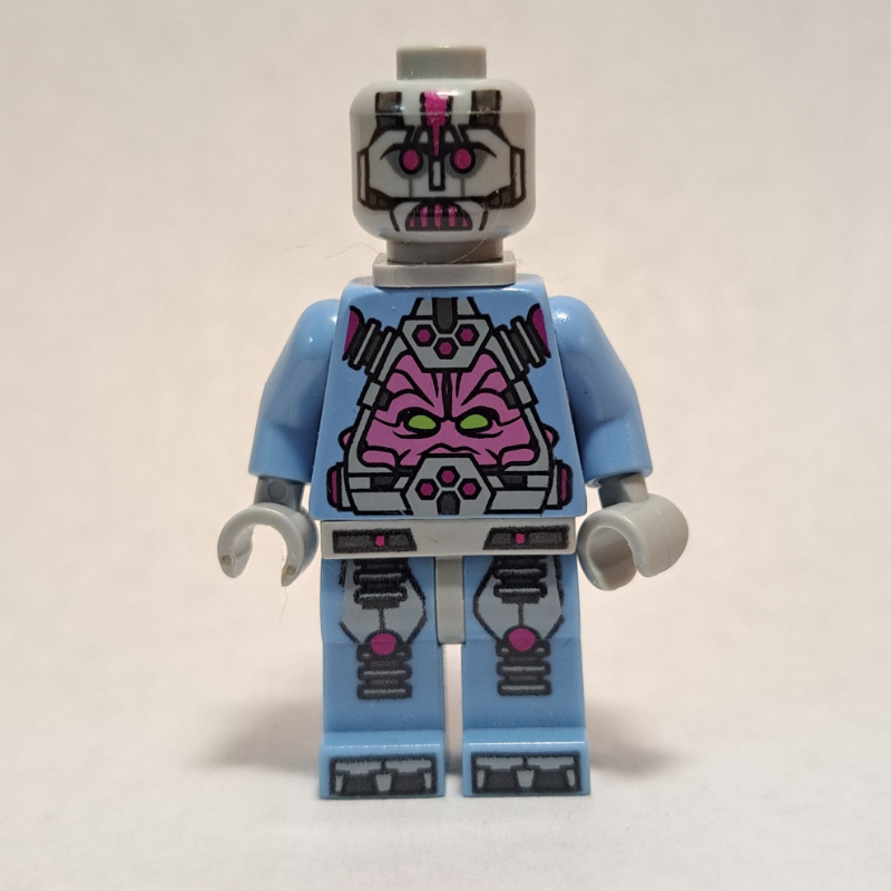 Lego The Kraang with Medium Blue Armor, Neck Bracket