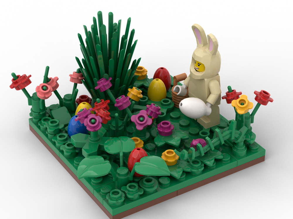 Lego Display Easter Bunny CMF