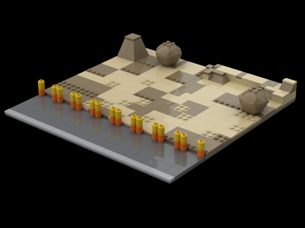 Lego Modular construction site