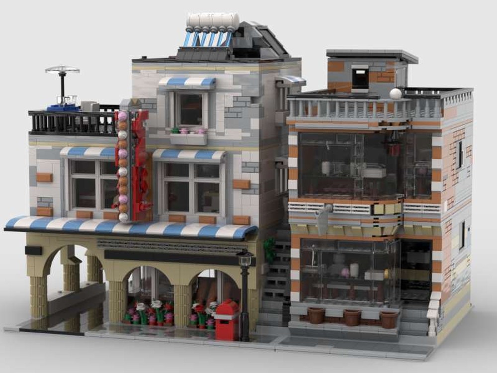 Lego Bakery and residence