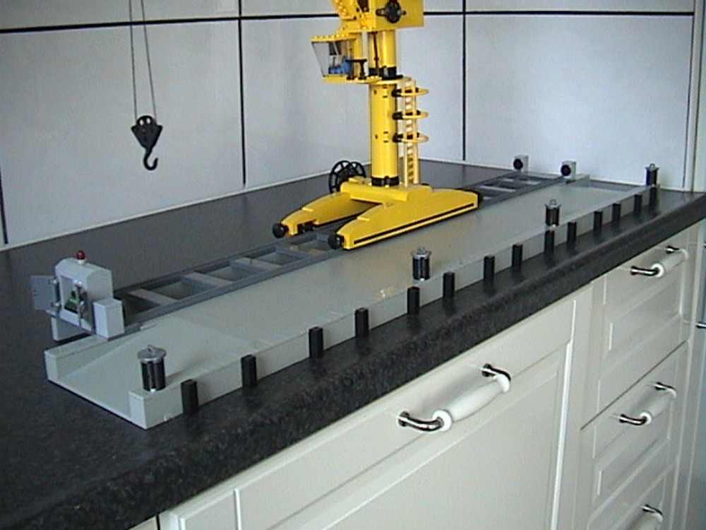 Lego Extended Harbour Base for Level Luffing Crane