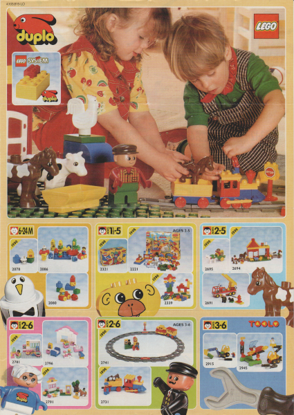 Lego 1996 Mini Duplo Overseas (4.103.815-LO)