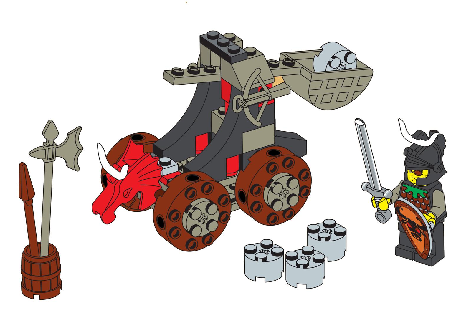 Lego Catapult Crusher