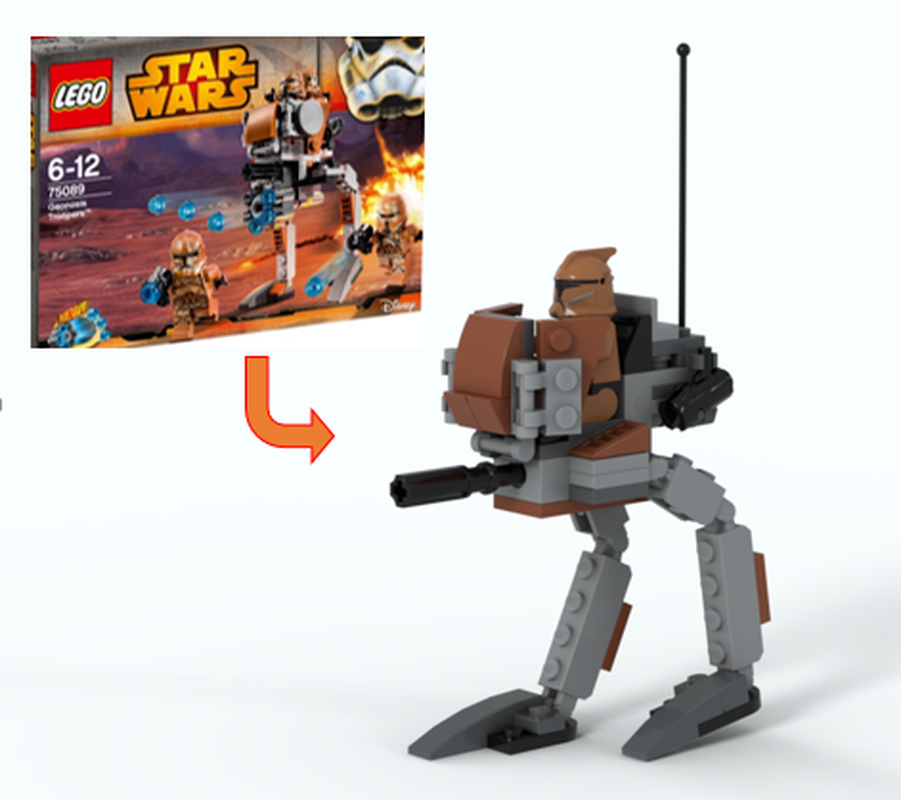 Lego 75089 Alternate Walker
