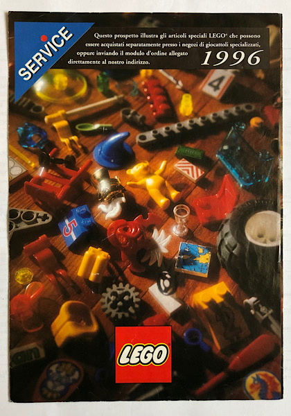 Lego 1996 Medium Service Packs Italian (924.716-I)