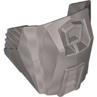 Lego Large Figure Limb Cover, Armor, Knee / Shoulder / Flat Silver