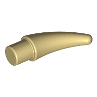 Lego Animal Body Part, Barb / Claw / Tooth / Talon / Horn, Small / Tan