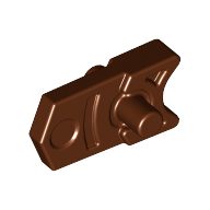 Lego Launcher Trigger, Weapon Gun Trigger / Reddish Brown