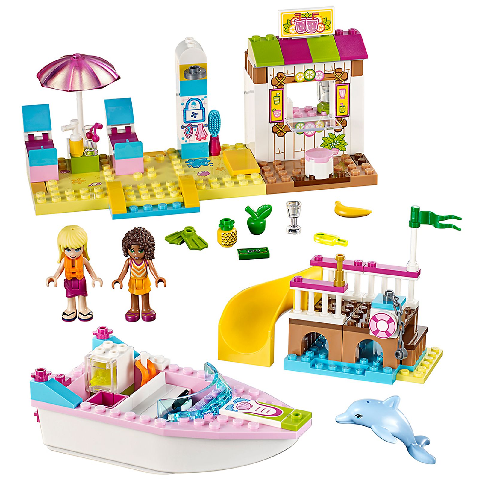 Lego Andrea and Stephanie's Beach Holiday