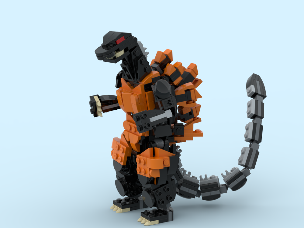 Lego Burning Godzilla - Godzilla vs. Destoroyah (1995)