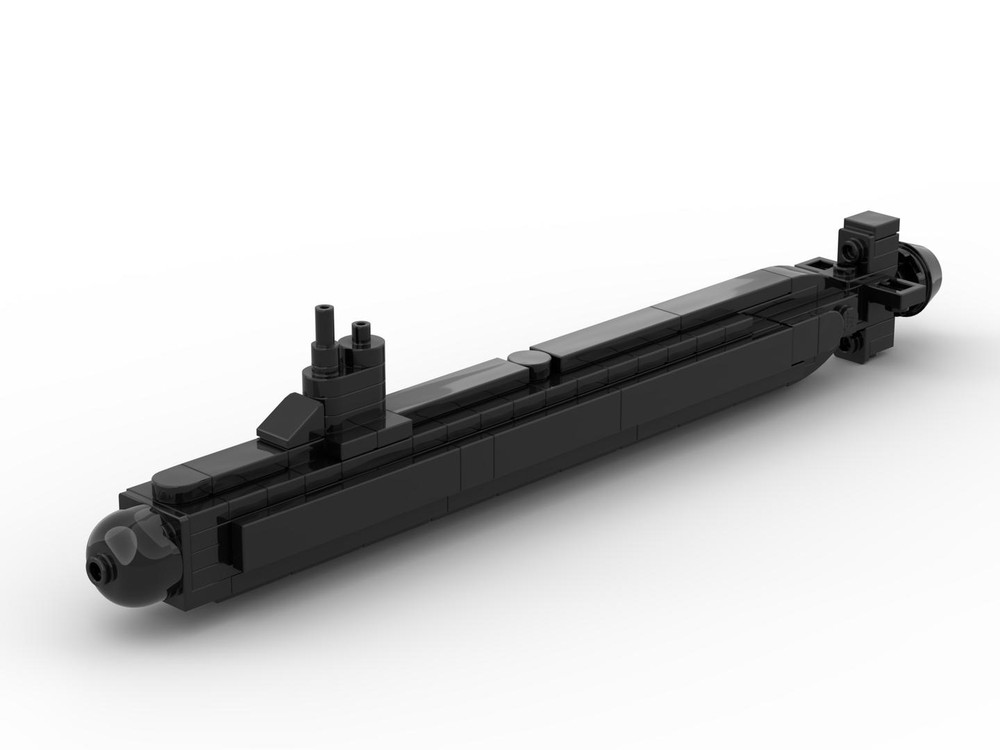 Lego Seawolf-Class Nuclear-Powered Submarine