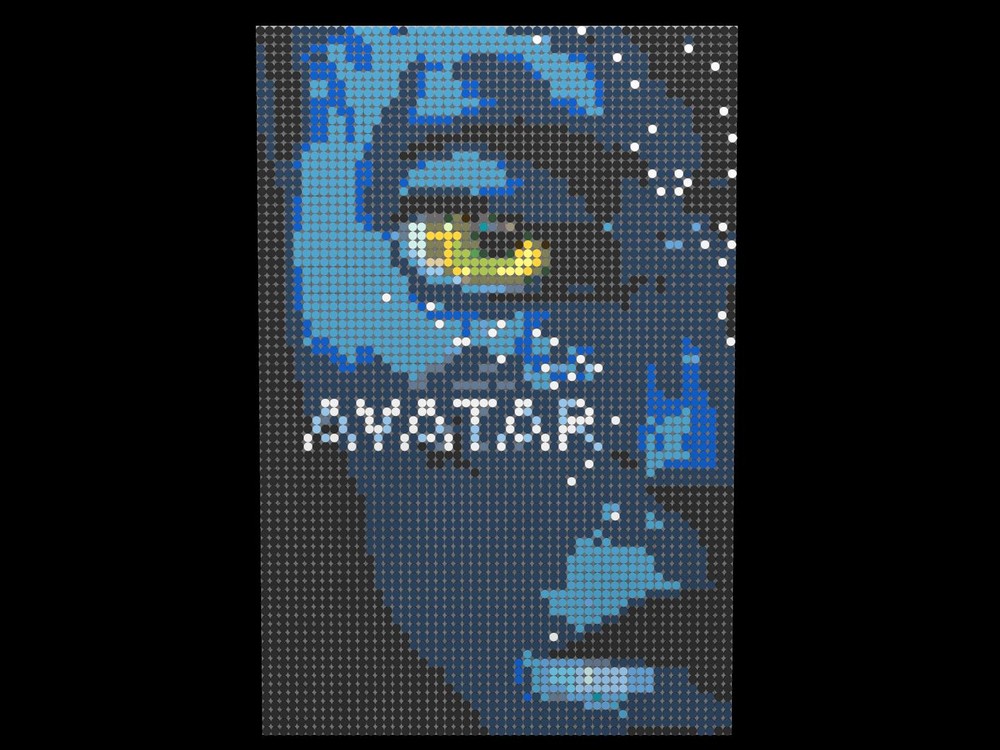 Lego Avatar Movie Poster