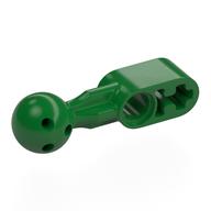 Lego Technic Beam 1 x 2 with Ball Joint Holes in Ball / Green