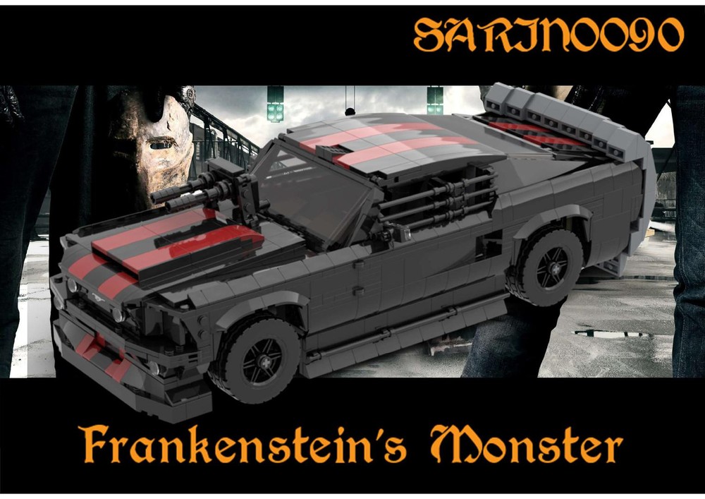 Lego Ford Mustang GT - Frankenstein's Monster