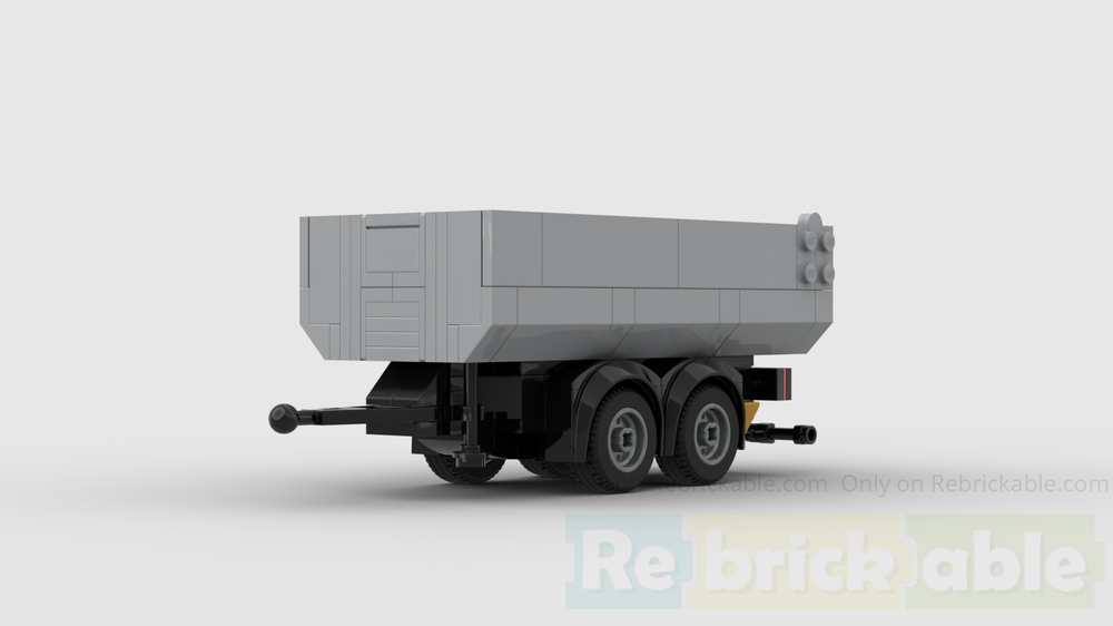 Lego Centre-axle tipper trailer