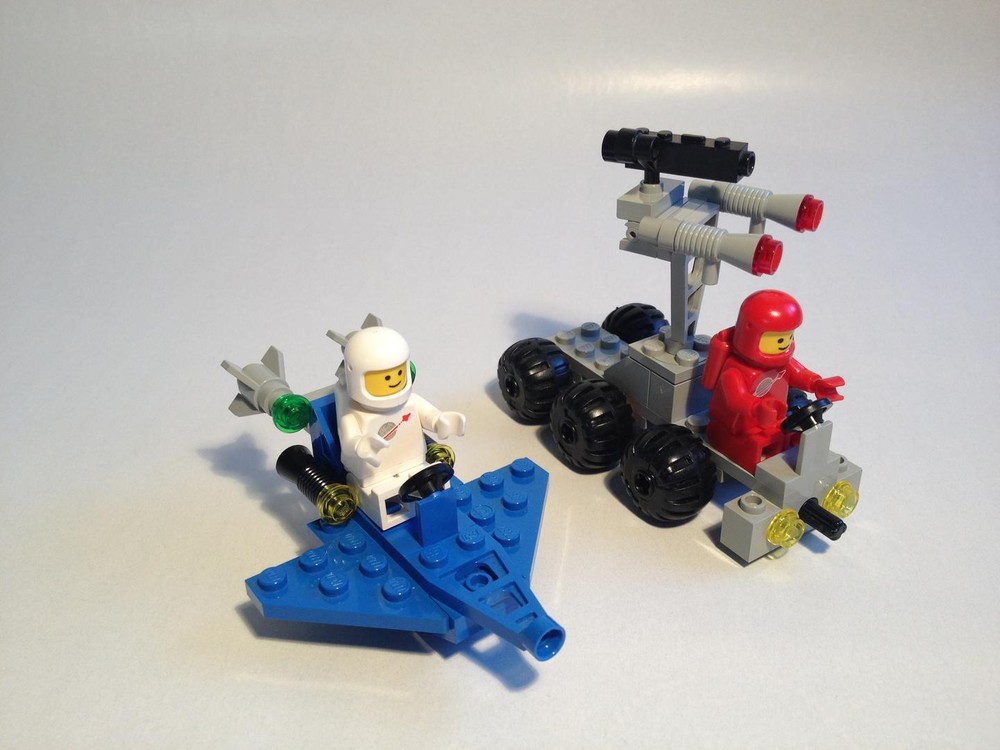 Lego Armed Two-person Crawler and Modified Jet