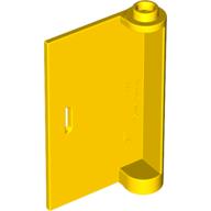 Lego Door 1 x 3 x 4 Left - Open Between Top and Bottom Hinge / Yellow