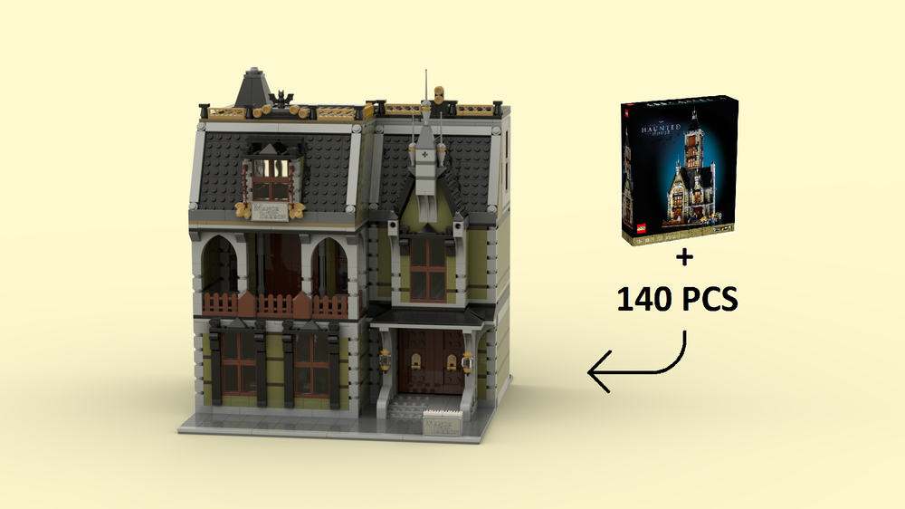Lego Old Mansion Modular Building