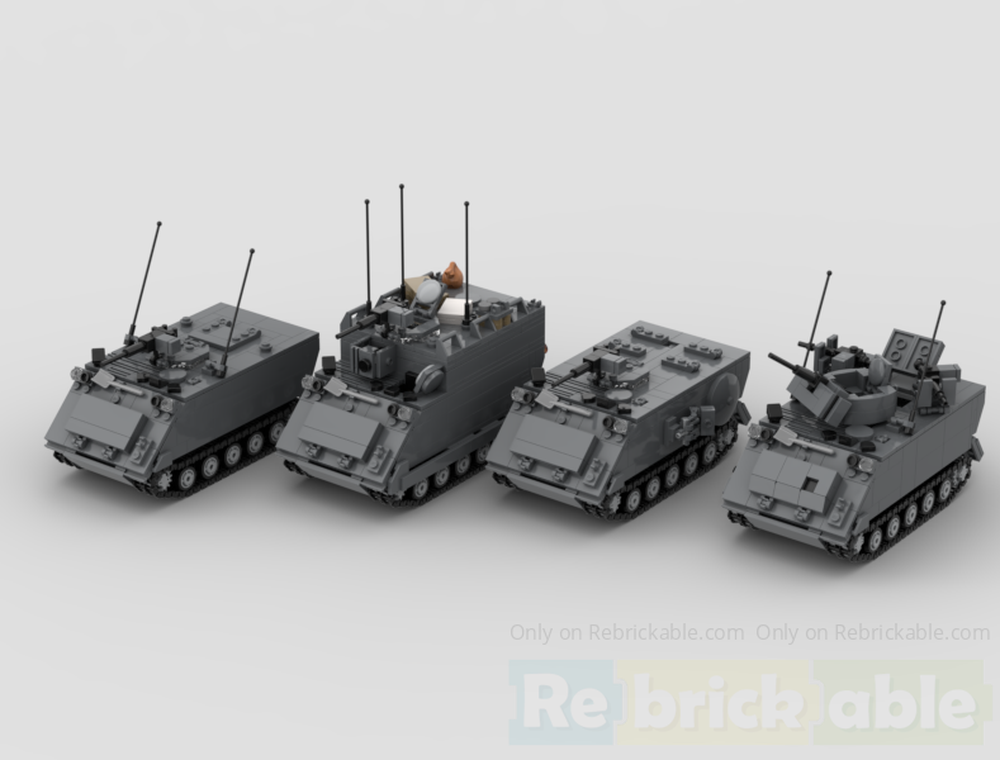 Lego M113 Vietnam Era 4 pack