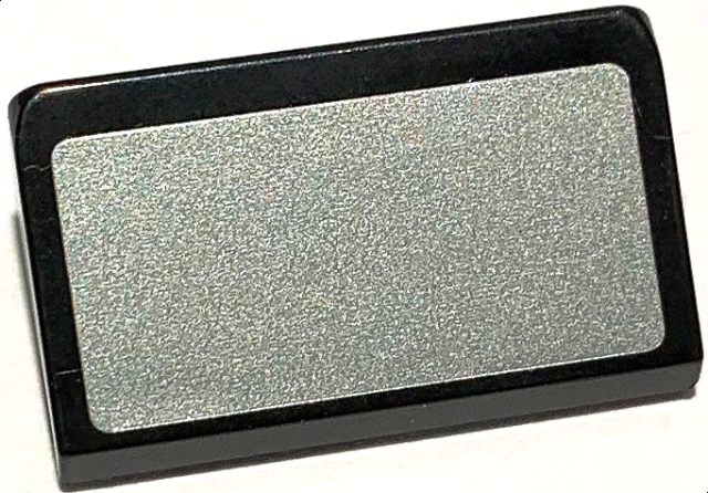 Lego Slope 30 1 x 2 x 2/3 with Silver Mirror Pattern (Sticker) – Set 10304