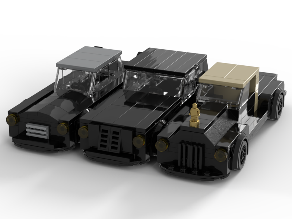 Lego 30s to 50s cars