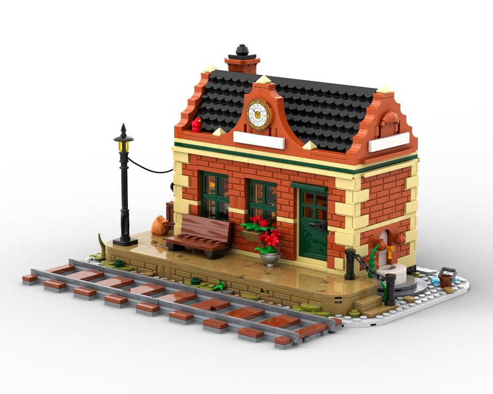 Lego Railway Station