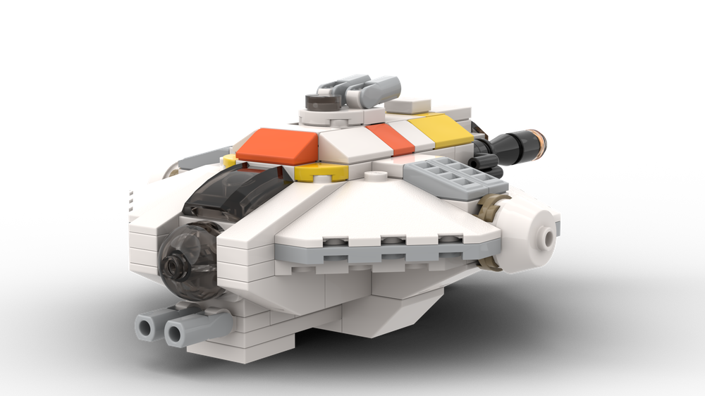 Lego The Ghost + Phantom I & II Microfighter/Microscale MOC