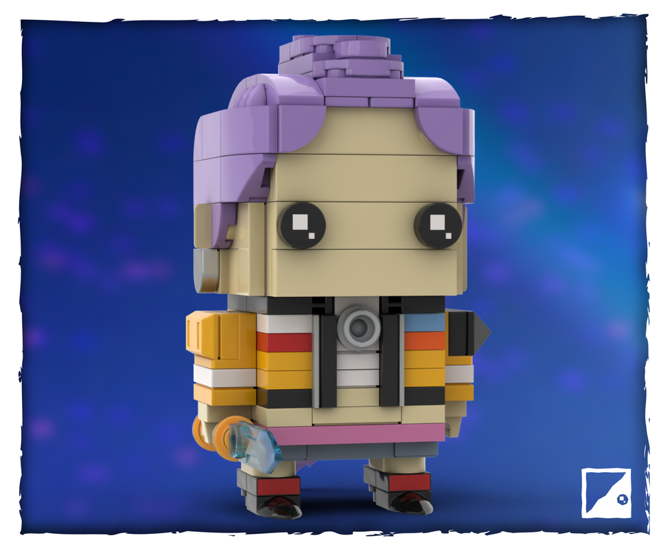 Lego Kpop Demon Hunters | Huntrix LEGO Brickheadz MOC ~ Rumi