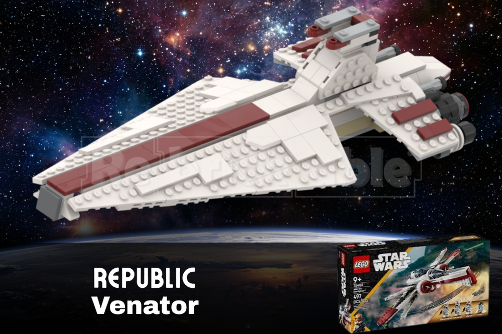 Lego ARC-170 Starfighter™ Alternate build Republic Venator