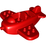 Lego Duplo Airplane 12 x 10 x 4 / Red