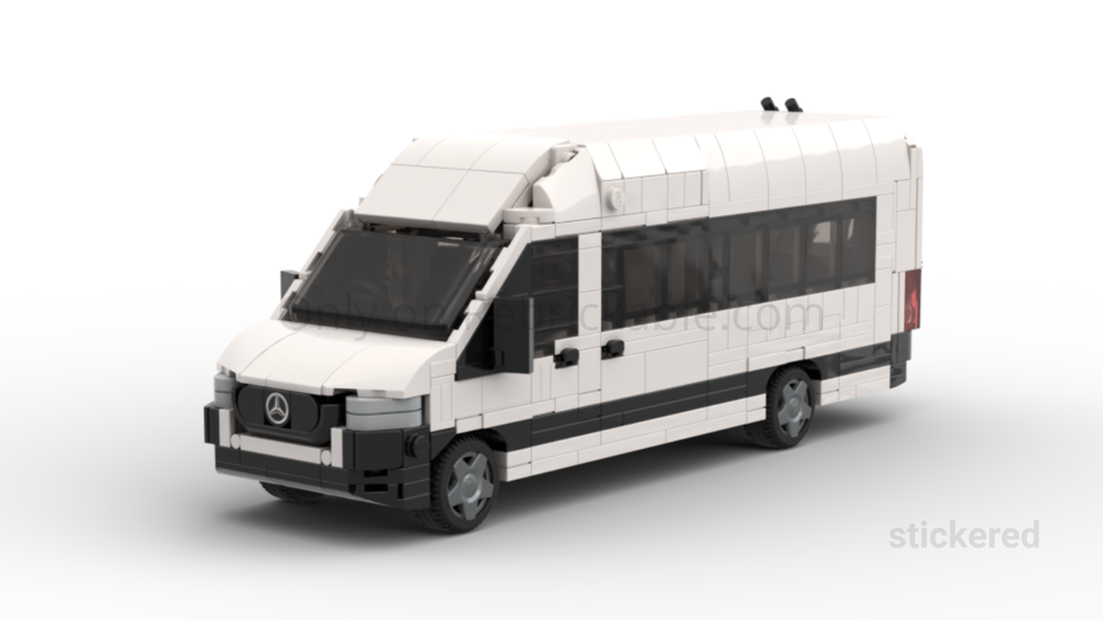 Lego Mercedes Sprinter Motorhome (7wide)