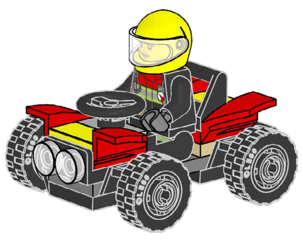 Lego Fire Buggy
