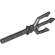 Lego Weapon Trident / Pearl Titanium