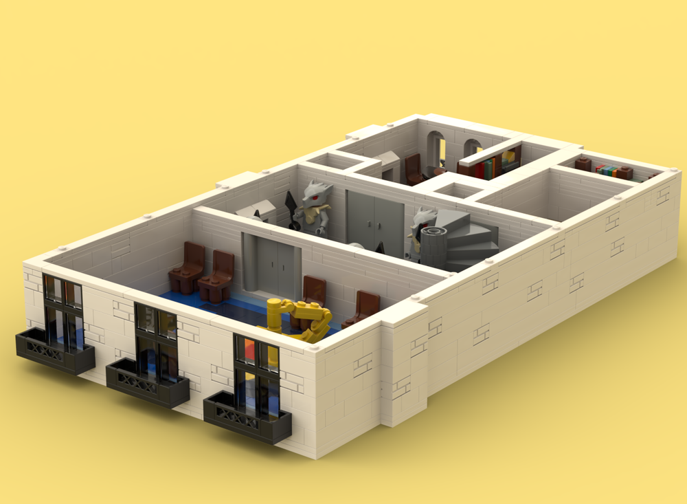 Lego Barovian House 2nd Floor