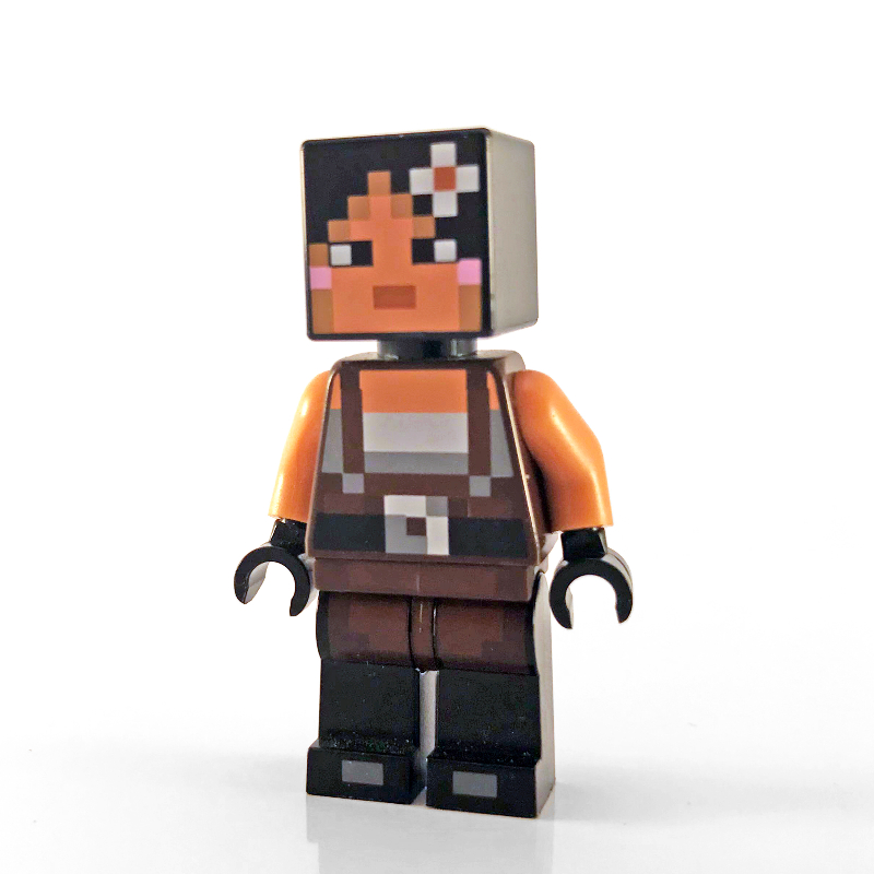 Lego Skin, Female with Flower in Hair