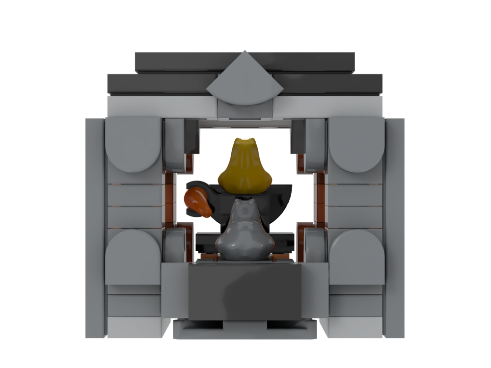 Lego Frog-Scale Balrog Book Nook