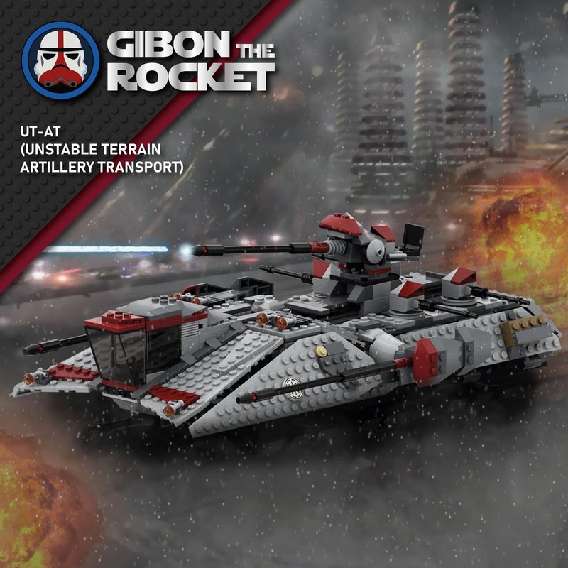 Lego UT-AT - Unstable Terrain Armored/Artillery Transport (based on unreleased set)
