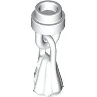 Lego Tassel with 1 x 1 Round Stud / White