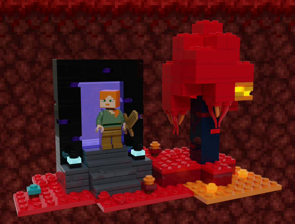 Lego The Crimson Forest