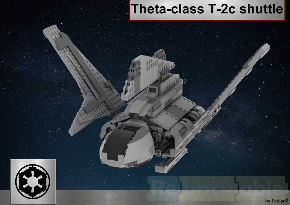 Lego Theta-class T-2c Shuttle
