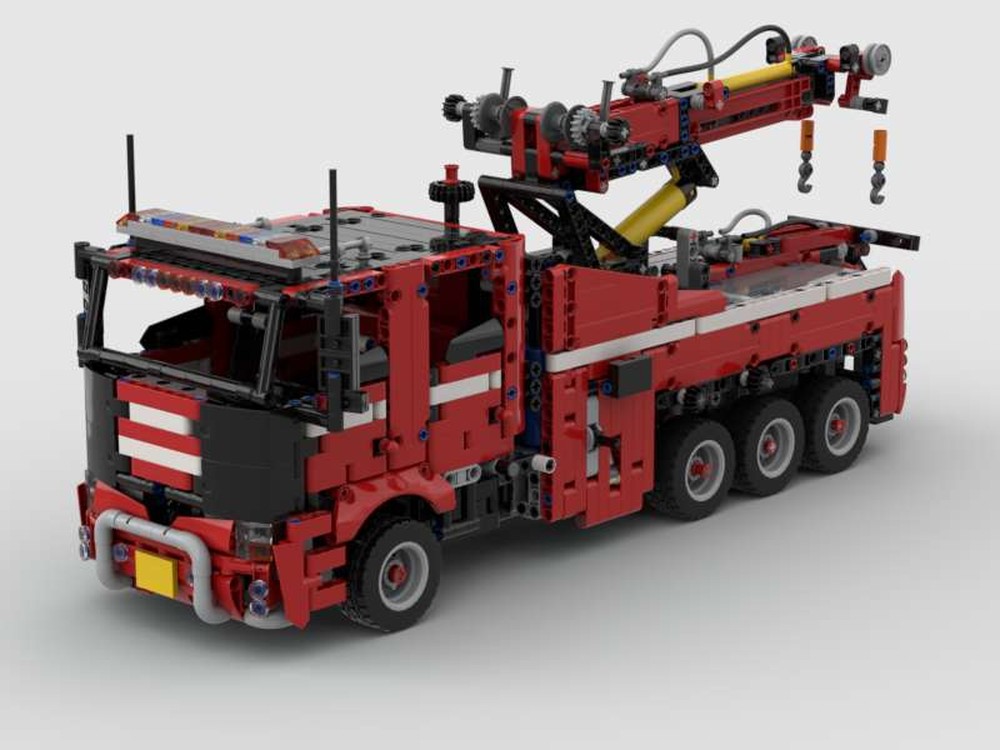 Lego Double Cab Wrecker Hybrid 2