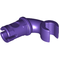 Lego Arm, Short, with Technic Pin / Dark Purple