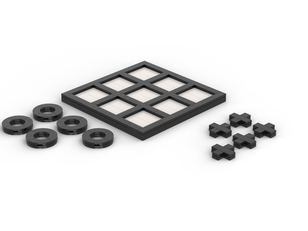 Lego tic tac toe