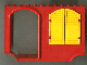 Lego Fabuland Bus Piece with Yellow Shutters