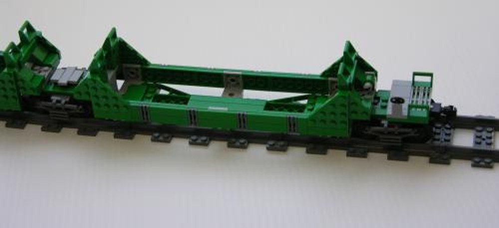 Lego Articulated Container Car