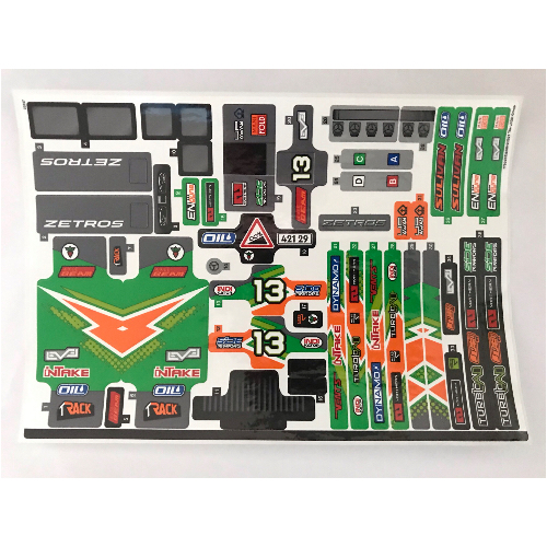 Lego Sticker Sheet for Set 42129-1 / [No Color/Any Color]
