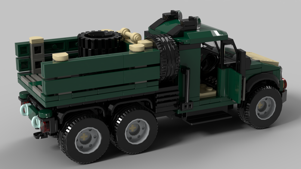 Lego Kozak Truck 6-wide