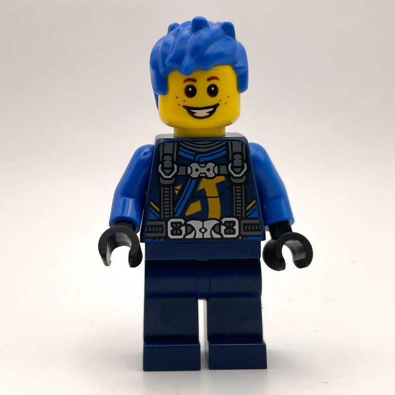 Lego Galatic Mission Astronaut, Blue Hair