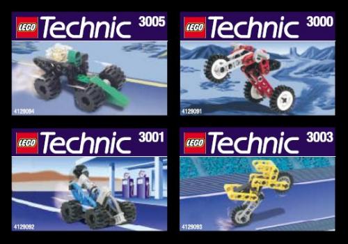 Lego Kabaya Technic Vehicle 4-Pack