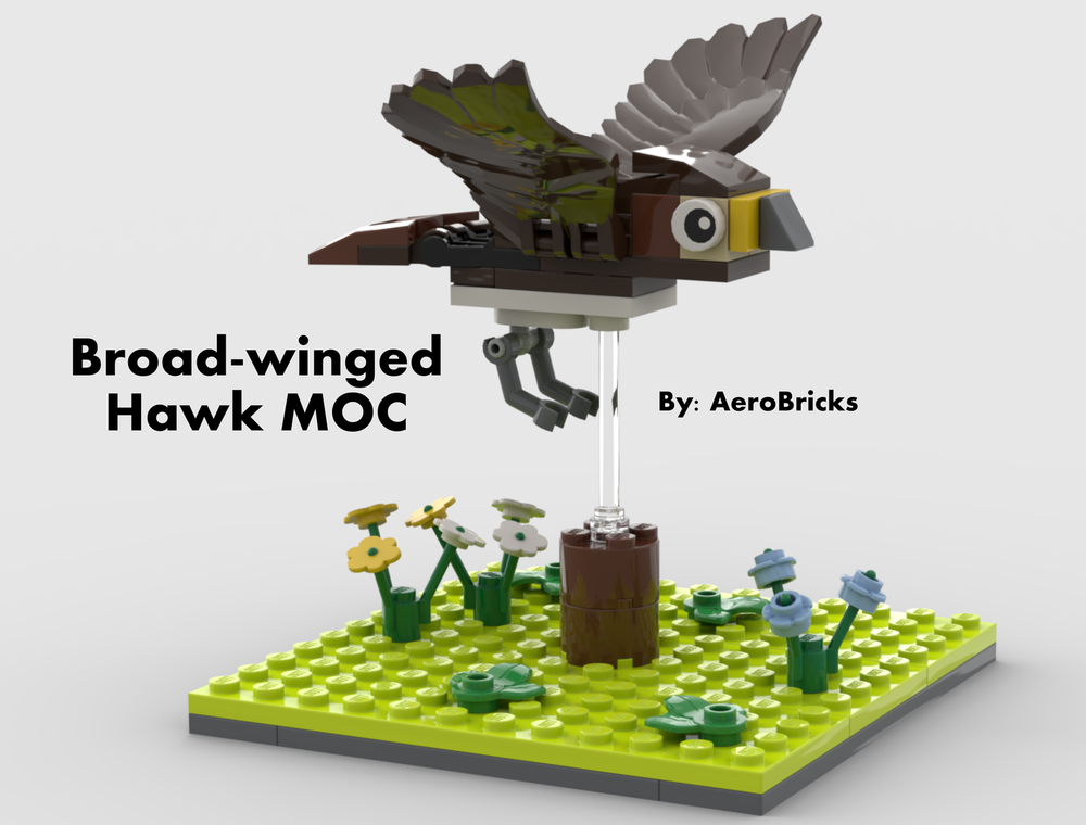 Lego Broad-winged Hawk MOC